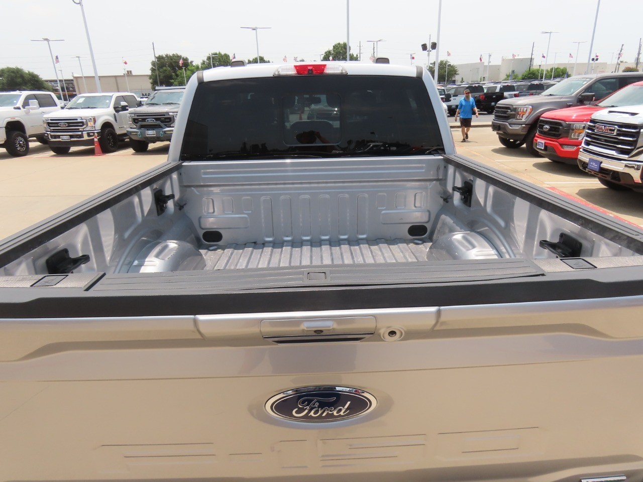 2022 Ford F-150 LARIAT Iconic Silver Metallic at Planet Ford
