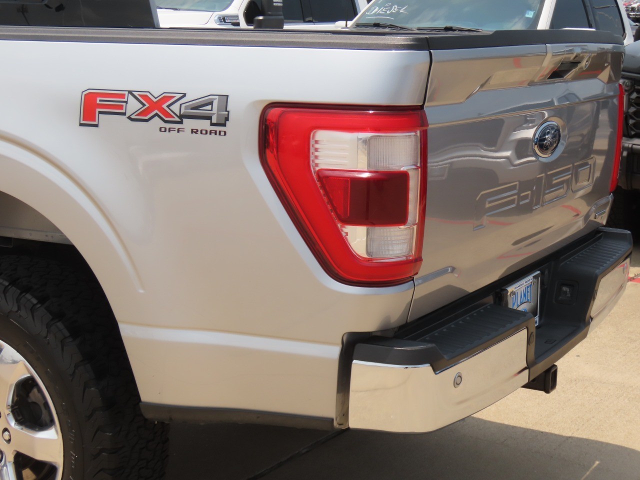 2022 Ford F-150 LARIAT Iconic Silver Metallic at Planet Ford