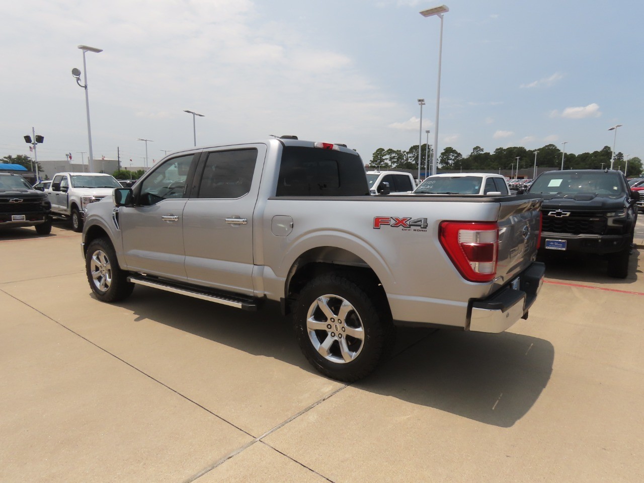 2022 Ford F-150 LARIAT Iconic Silver Metallic at Planet Ford