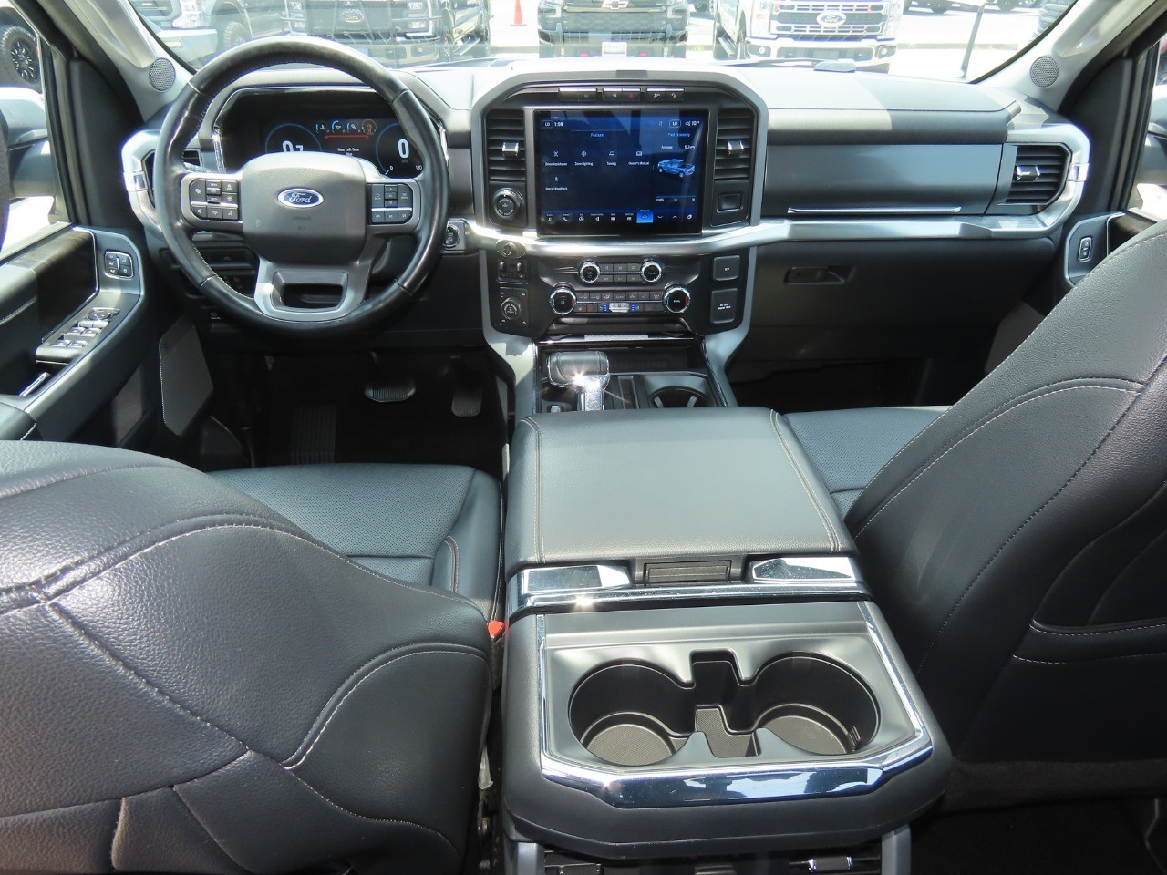 2022 Ford F-150 LARIAT Iconic Silver Metallic at Planet Ford