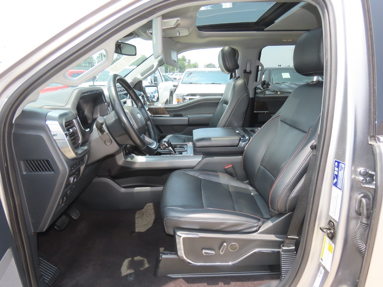 2022 Ford F-150 LARIAT Iconic Silver Metallic at Planet Ford