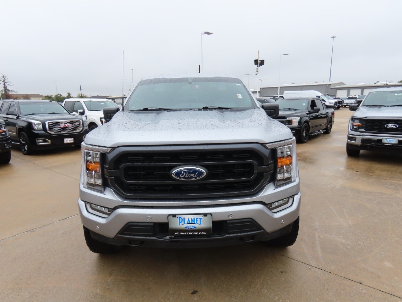2022 Ford F-150 XLT Iconic Silver Metallic at Planet Ford