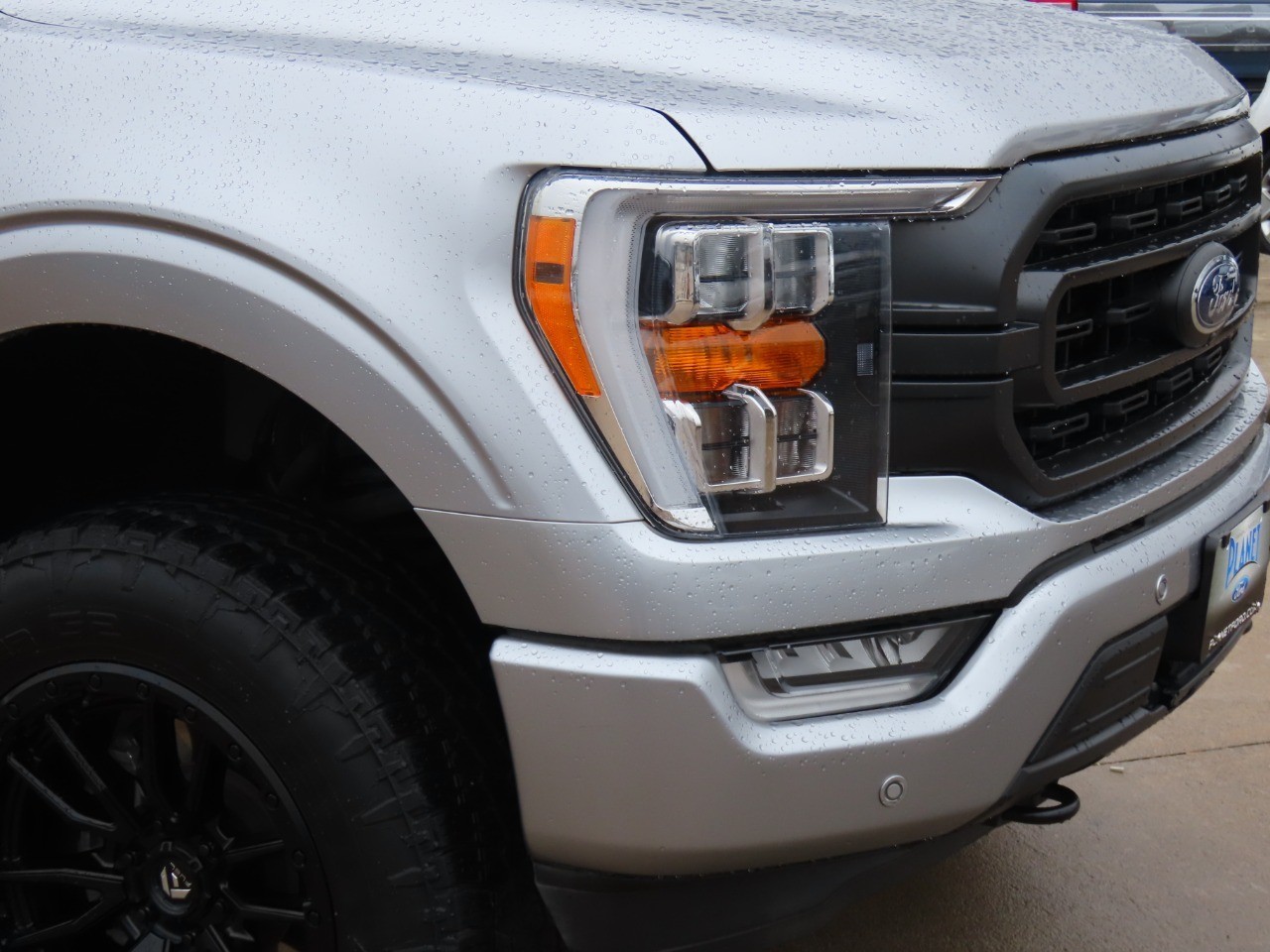 2022 Ford F-150 XLT Iconic Silver Metallic at Planet Ford