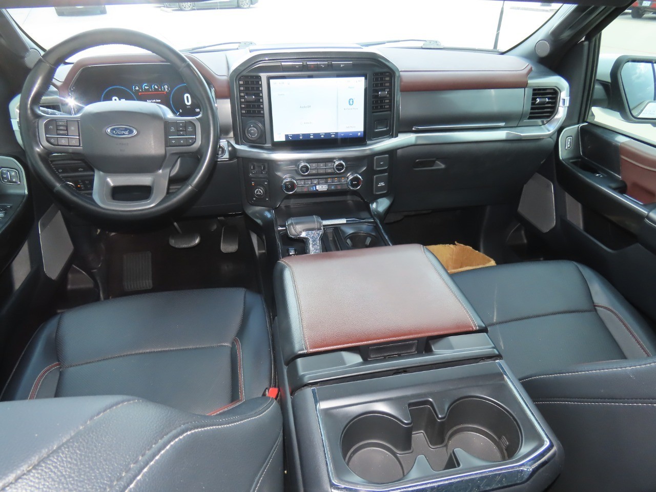 2022 Ford F-150 LARIAT Oxford White at Planet Ford