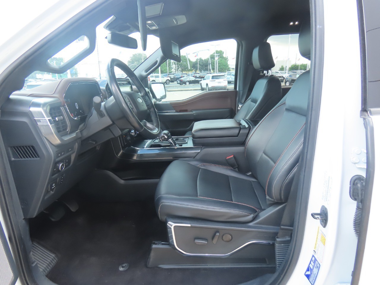 2022 Ford F-150 LARIAT Oxford White at Planet Ford