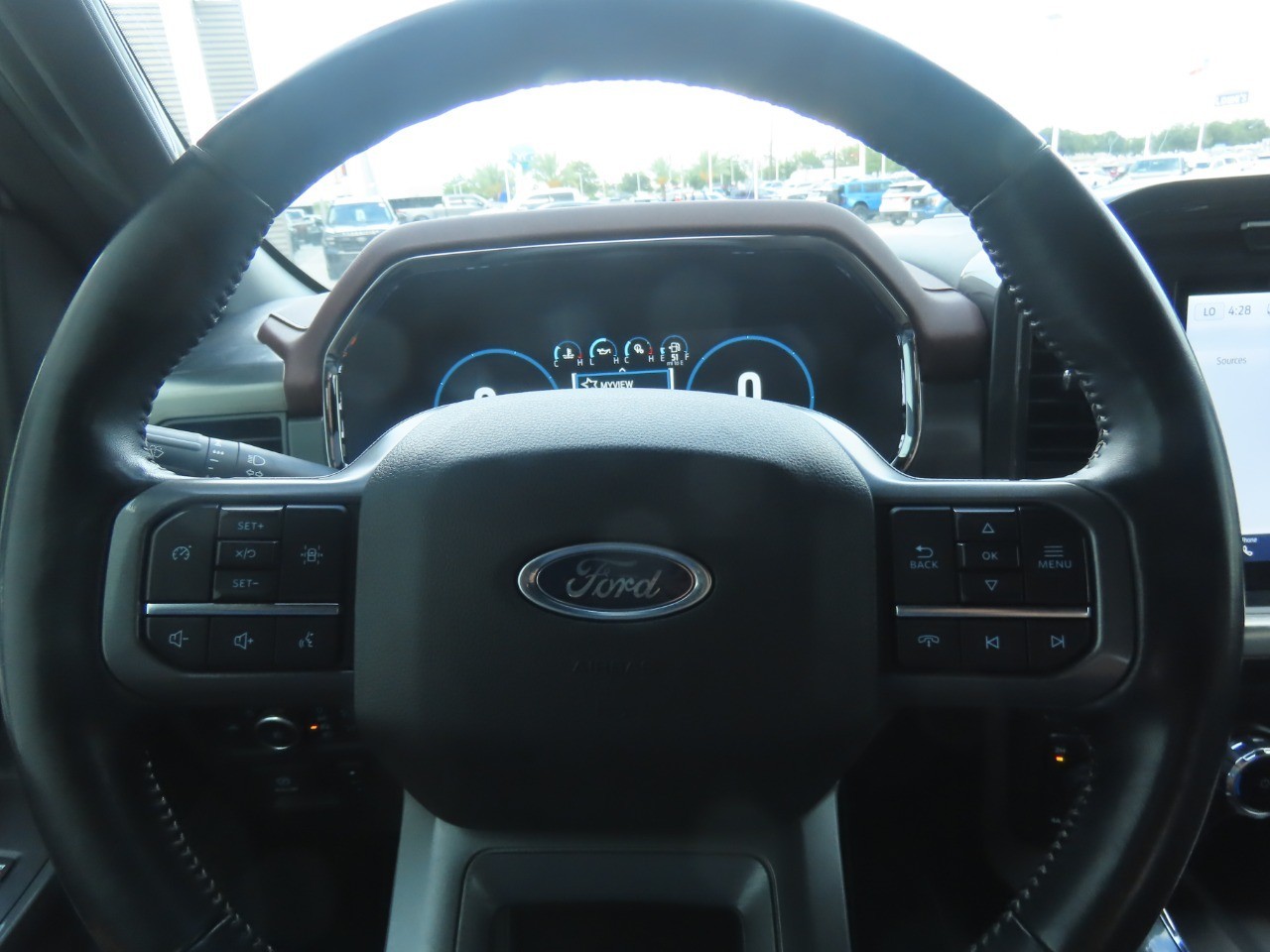 2022 Ford F-150 LARIAT Oxford White at Planet Ford