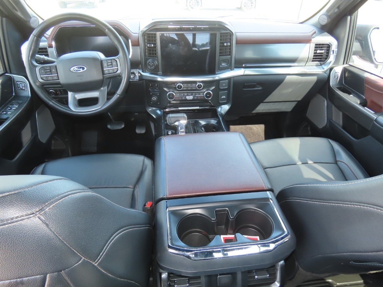 2022 Ford F-150 LARIAT Carbonized Gray Metallic at Planet Ford