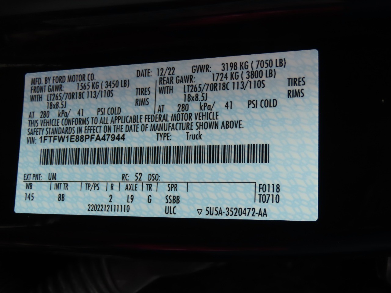 used 2023 Ford F-150 car, priced at $29,999