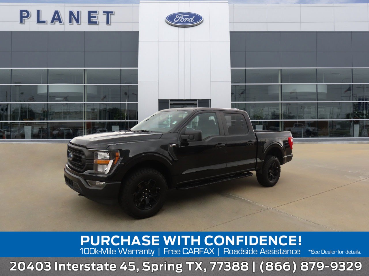 used 2023 Ford F-150 car, priced at $29,999