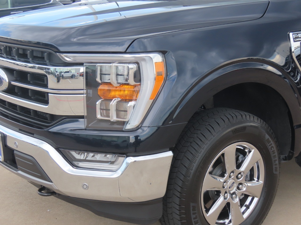 2021 Ford F-150 LARIAT Antimatter Blue Metallic at Planet Ford
