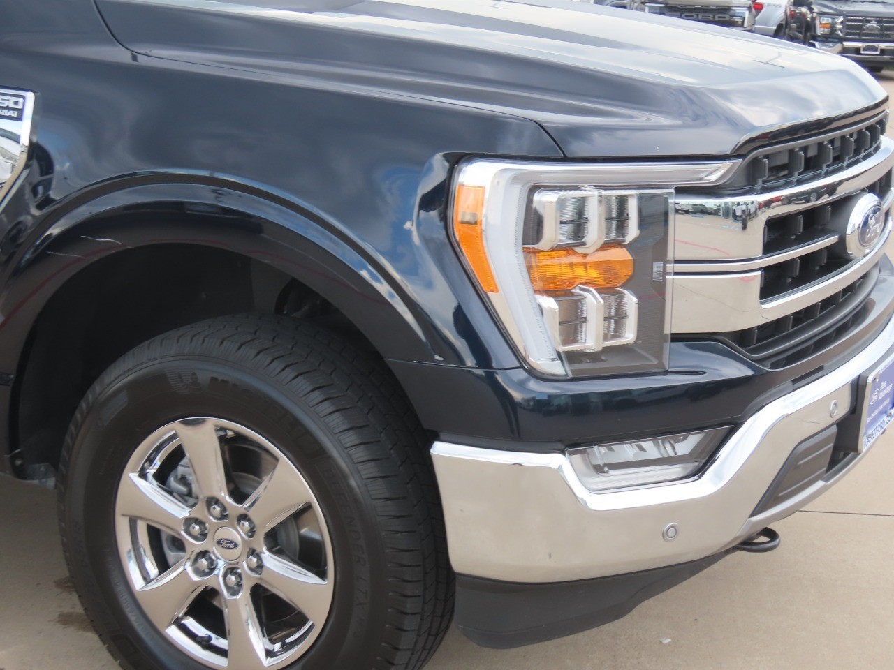 2021 Ford F-150 LARIAT Antimatter Blue Metallic at Planet Ford