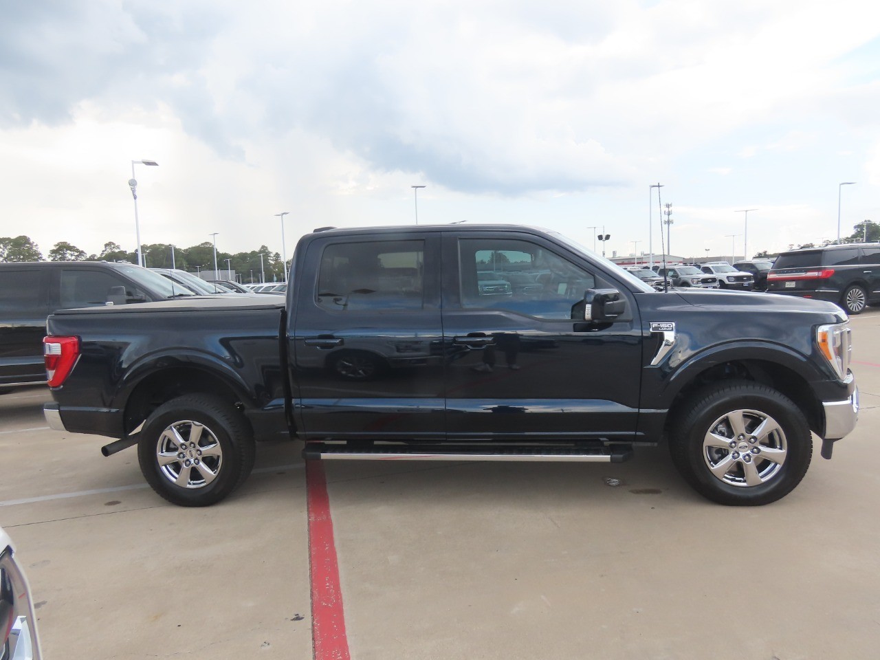 2021 Ford F-150 LARIAT Antimatter Blue Metallic at Planet Ford