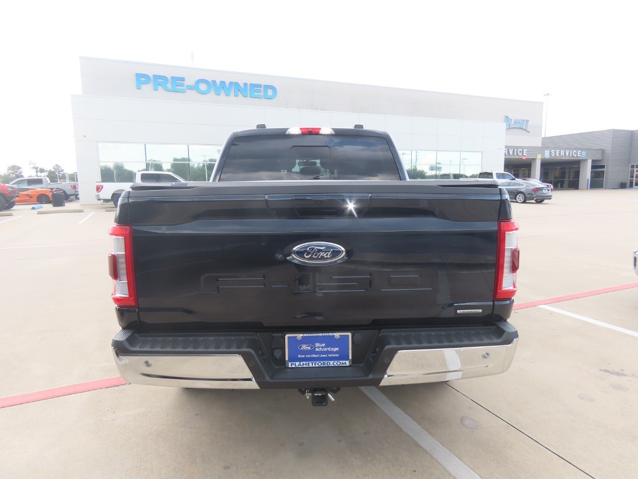 2021 Ford F-150 LARIAT Antimatter Blue Metallic at Planet Ford