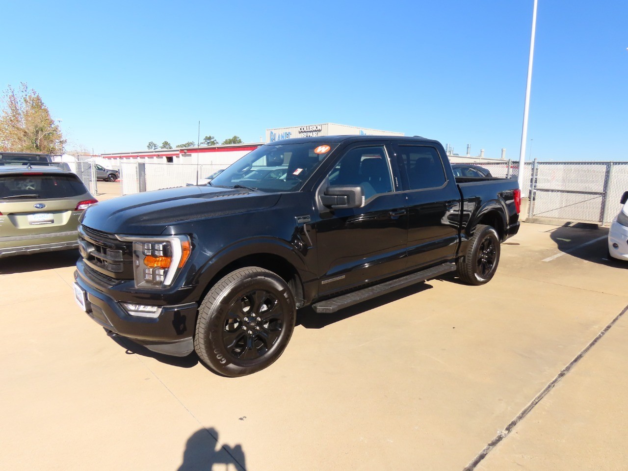 2023 Ford F-150 XLT Agate Black Metallic at Planet Ford