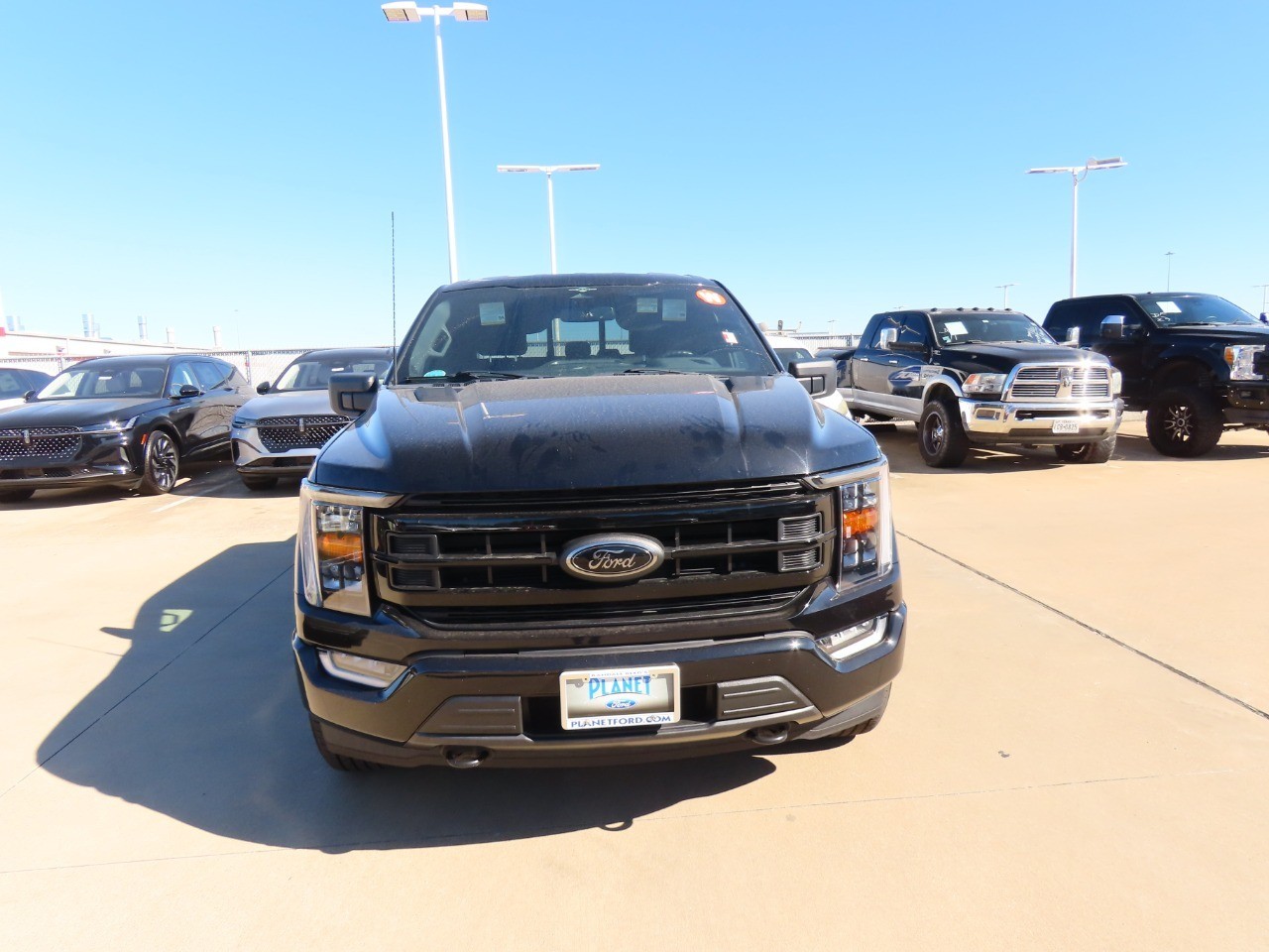 2023 Ford F-150 XLT Agate Black Metallic at Planet Ford