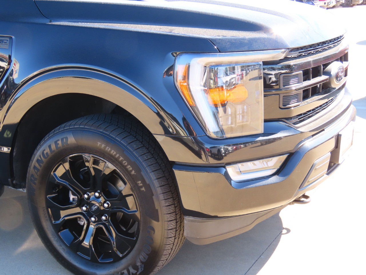 2023 Ford F-150 XLT Agate Black Metallic at Planet Ford