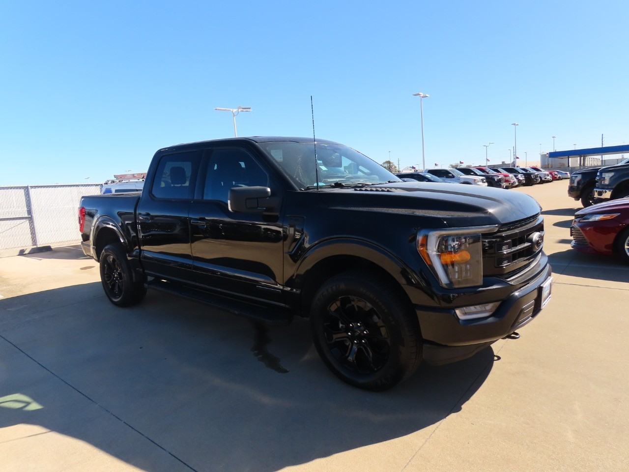2023 Ford F-150 XLT Agate Black Metallic at Planet Ford