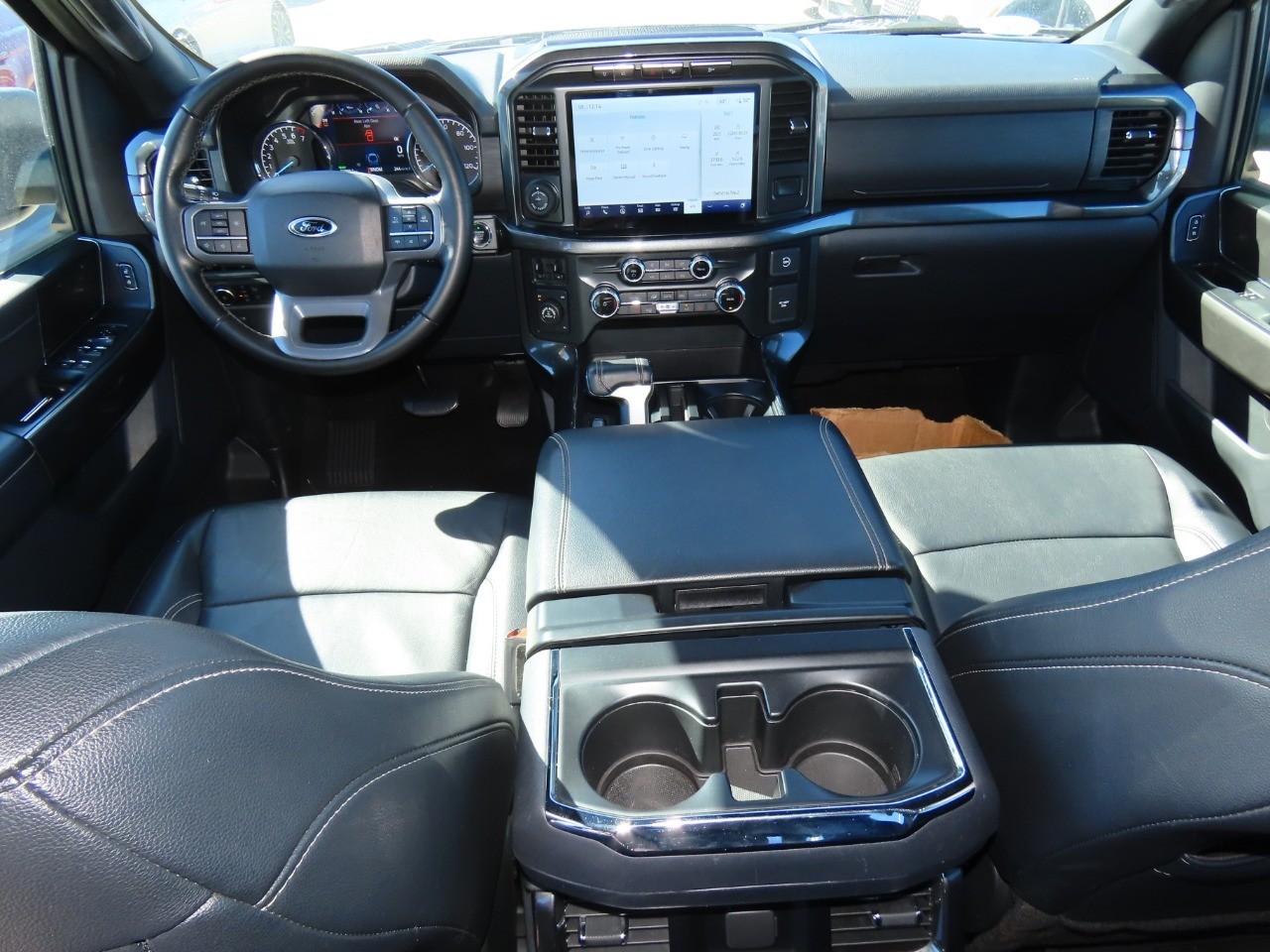 2023 Ford F-150 XLT Agate Black Metallic at Planet Ford