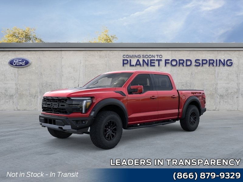 2026 Ford F-150 Raptor Ruby Red Metallic Tinted Clearcoat at Planet Ford