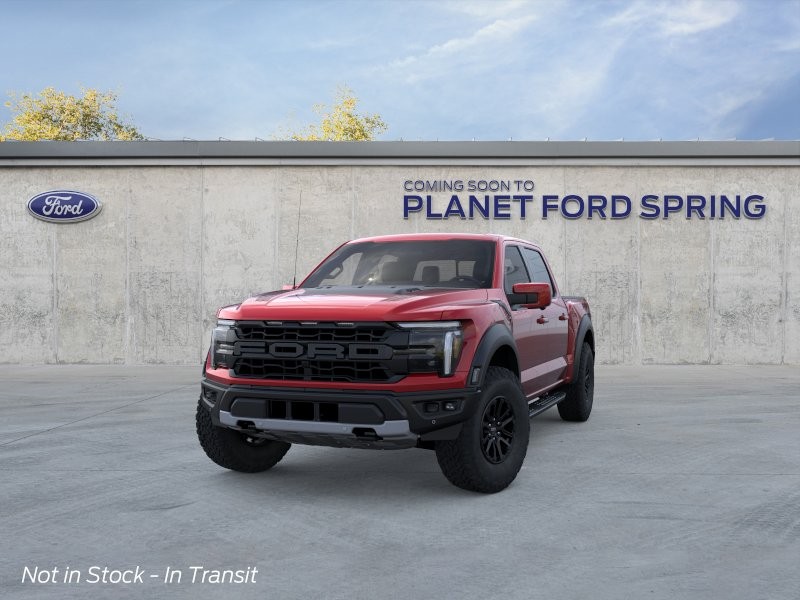 2026 Ford F-150 Raptor Ruby Red Metallic Tinted Clearcoat at Planet Ford