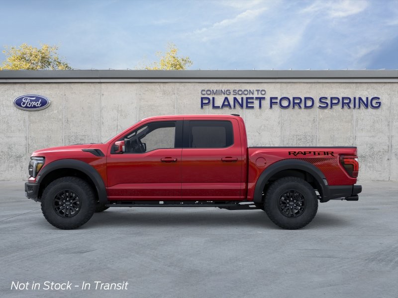 2026 Ford F-150 Raptor Ruby Red Metallic Tinted Clearcoat at Planet Ford