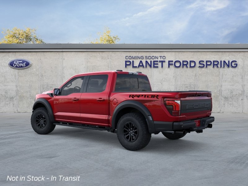 2026 Ford F-150 Raptor Ruby Red Metallic Tinted Clearcoat at Planet Ford