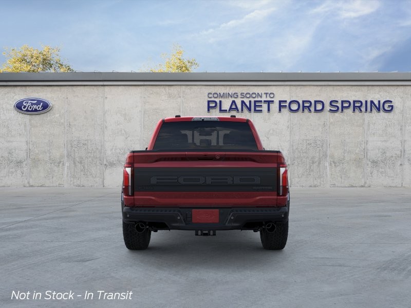 2026 Ford F-150 Raptor Ruby Red Metallic Tinted Clearcoat at Planet Ford