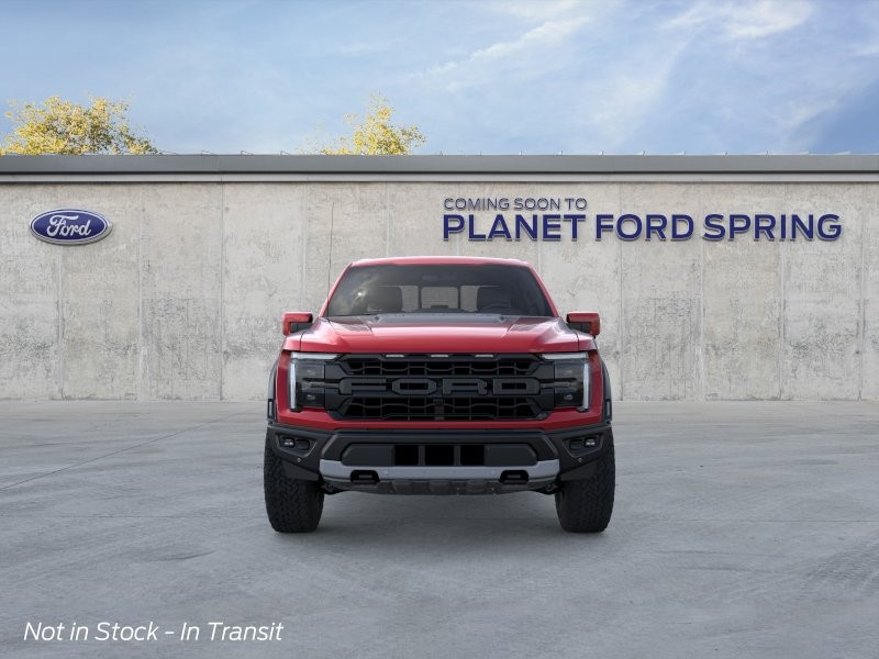 2026 Ford F-150 Raptor Ruby Red Metallic Tinted Clearcoat at Planet Ford