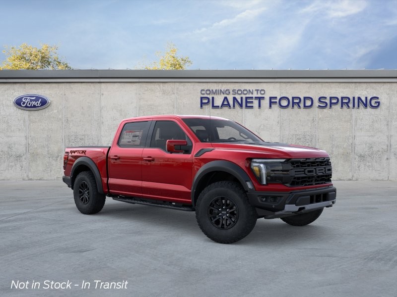 2026 Ford F-150 Raptor Ruby Red Metallic Tinted Clearcoat at Planet Ford
