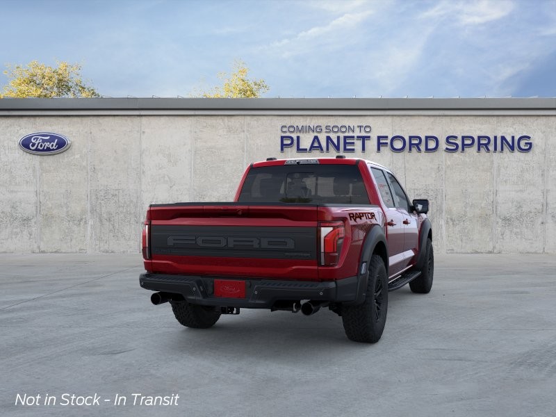 2026 Ford F-150 Raptor Ruby Red Metallic Tinted Clearcoat at Planet Ford