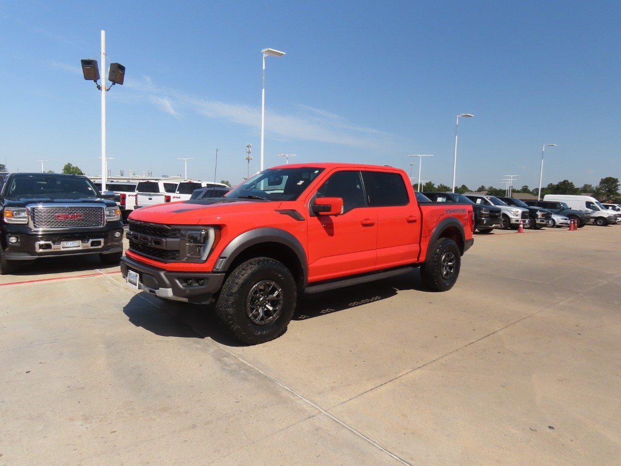 2021 Ford F-150 Raptor Code Orange Metallic at Planet Ford