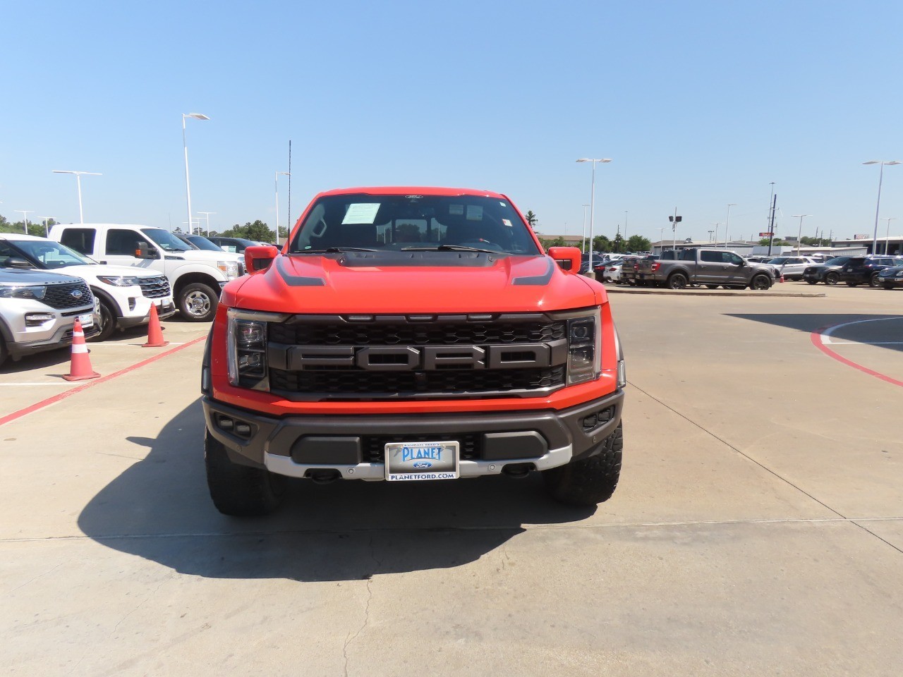 2021 Ford F-150 Raptor Code Orange Metallic at Planet Ford