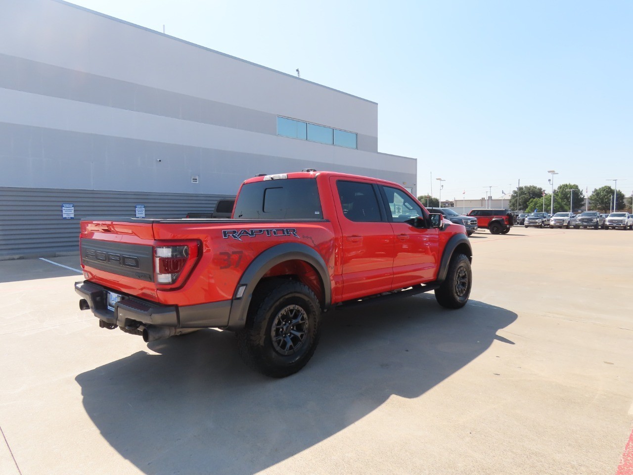 2021 Ford F-150 Raptor Code Orange Metallic at Planet Ford