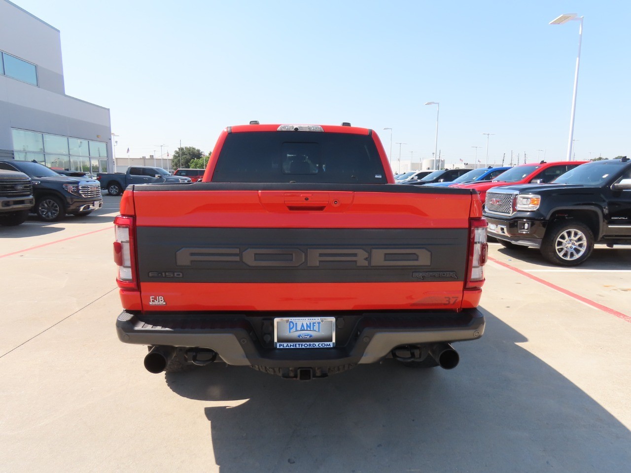 2021 Ford F-150 Raptor Code Orange Metallic at Planet Ford