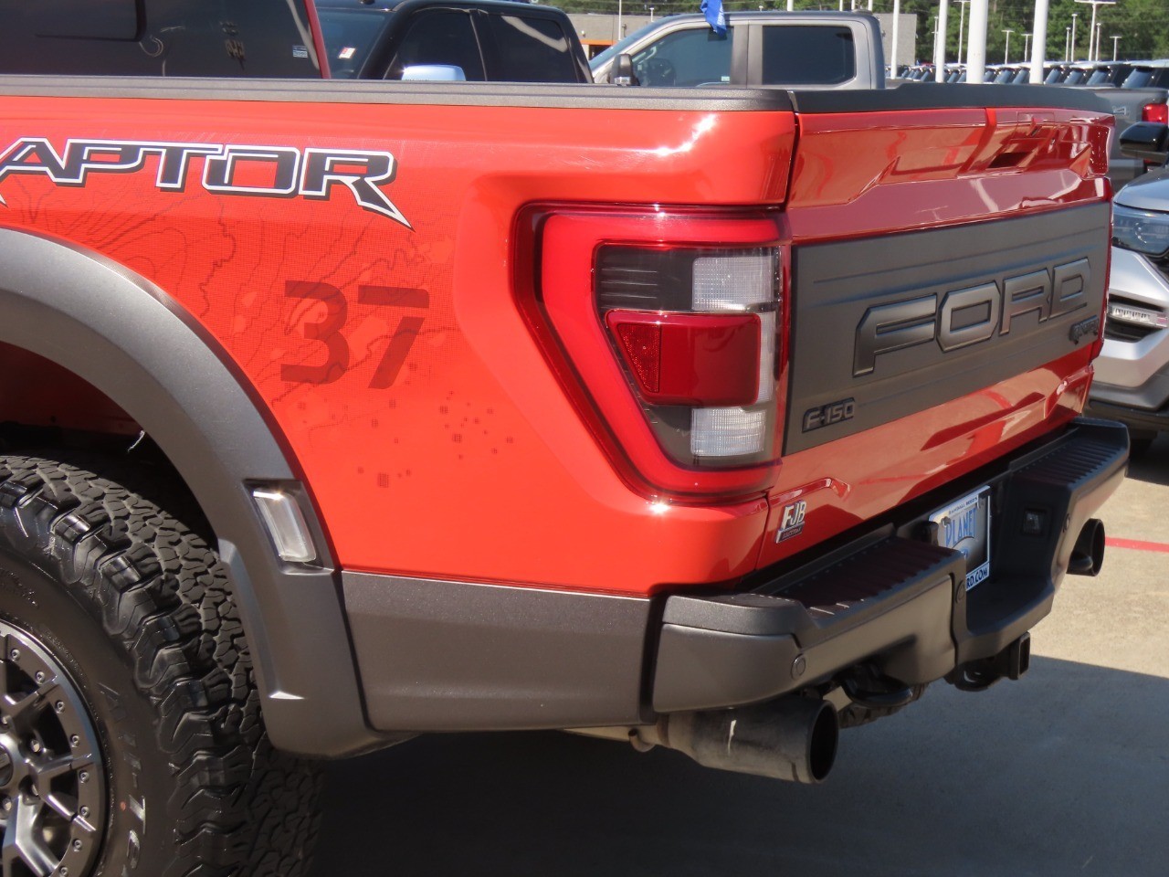 2021 Ford F-150 Raptor Code Orange Metallic at Planet Ford