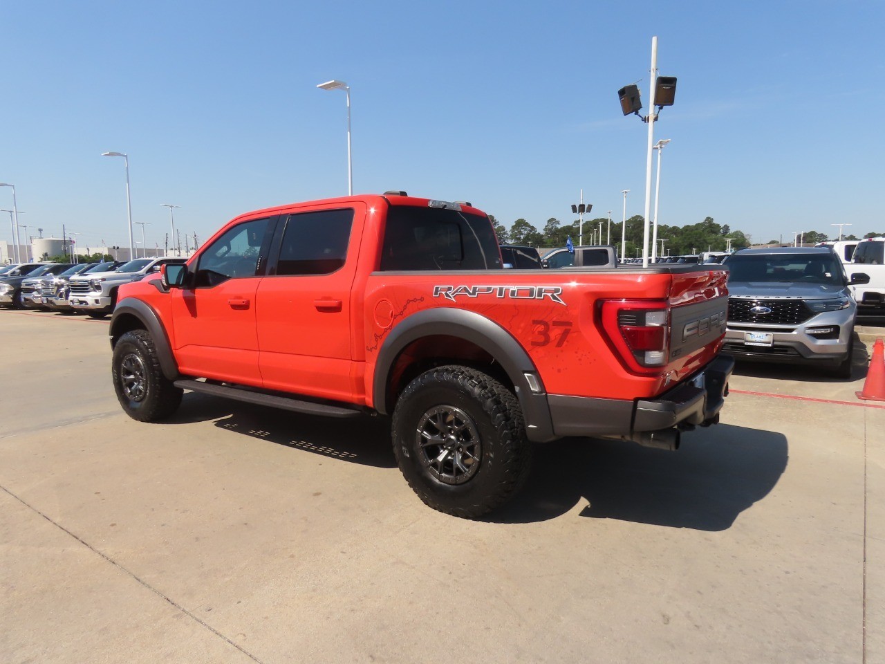 2021 Ford F-150 Raptor Code Orange Metallic at Planet Ford