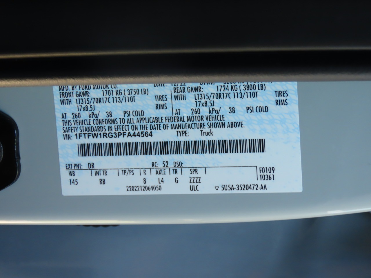 2023 Ford F-150 Raptor Avalanche at Planet Ford