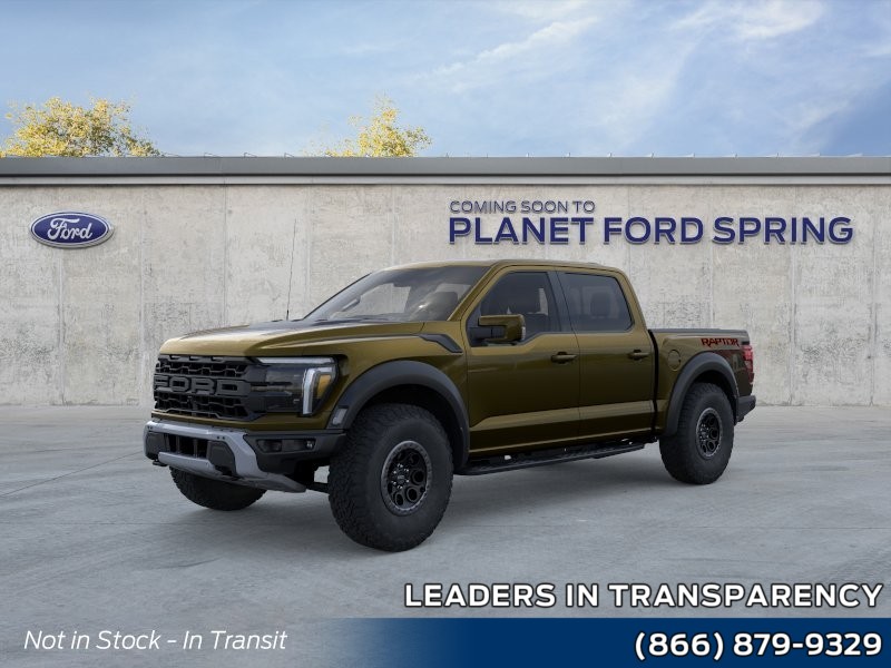 2026 Ford F-150 Raptor Shelter Green at Planet Ford