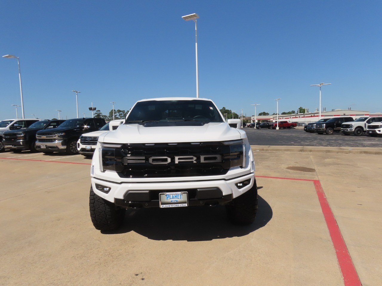 2025 Ford F-150 Raptor Oxford White at Planet Ford