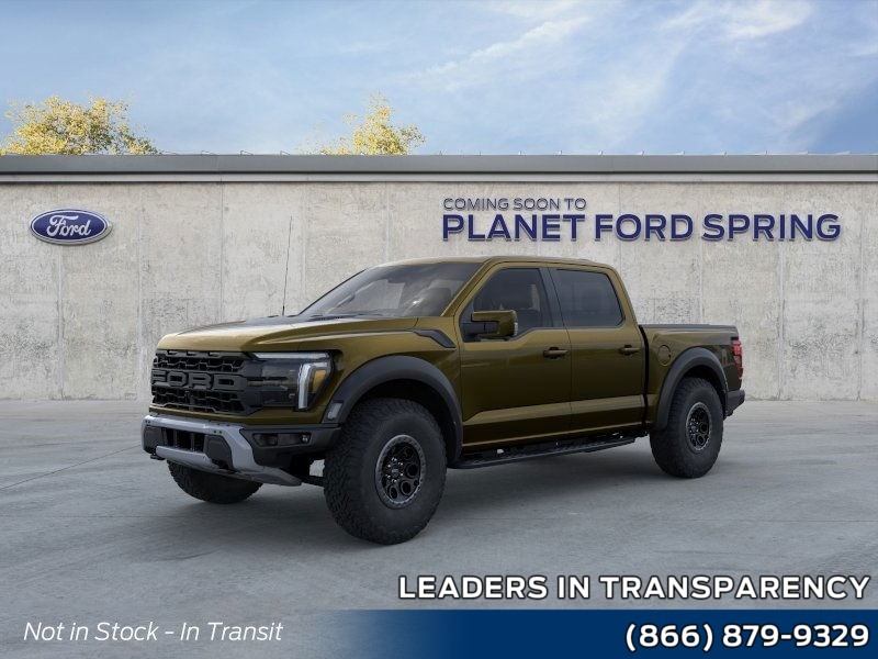2026 Ford F-150 Raptor Shelter Green at Planet Ford