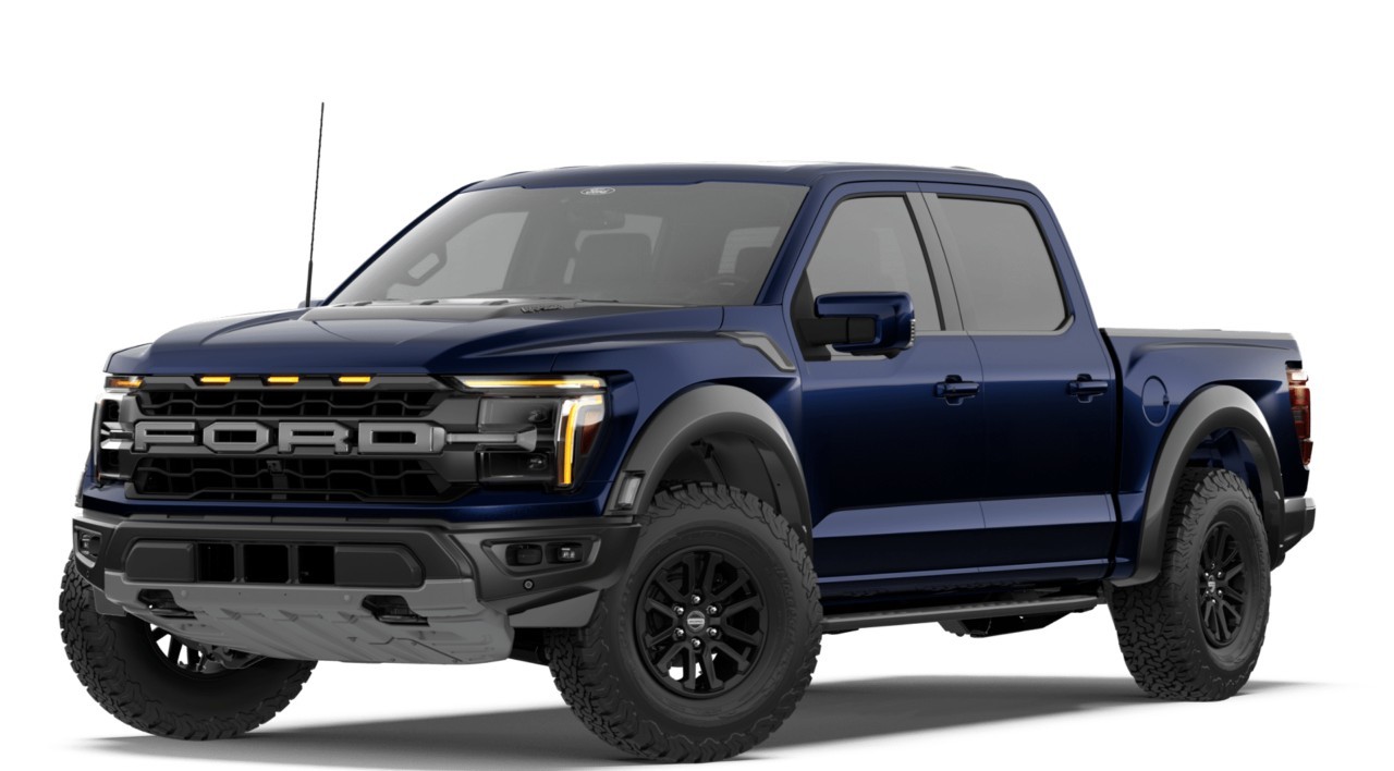 Antimatter Blue Metallic 2026 Ford F-150 Pickup Truck Four-Wheel Drive Automatic