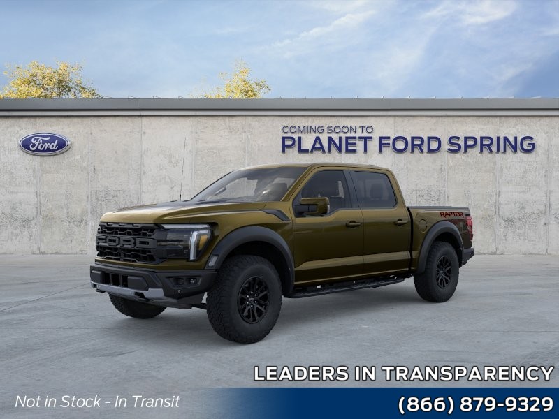2026 Ford F-150 Raptor Shelter Green at Planet Ford