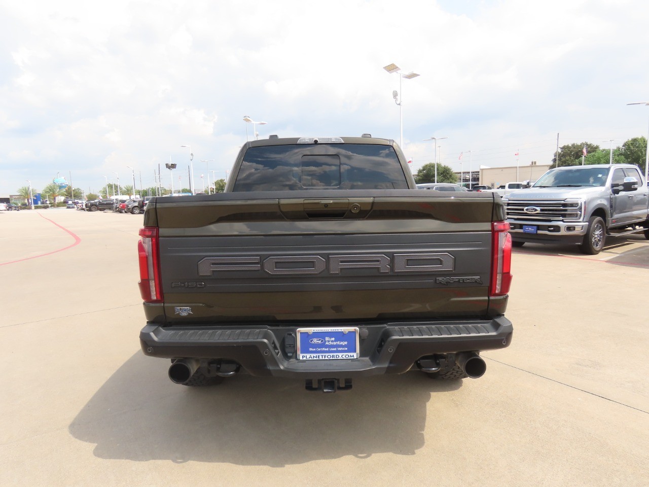 2025 Ford F-150 Raptor Shelter Green at Planet Ford