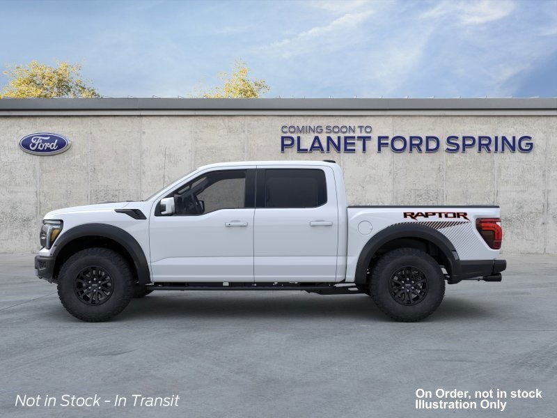 2026 Ford F-150 Raptor Ruby Red Metallic Tinted Clearcoat at Planet Ford