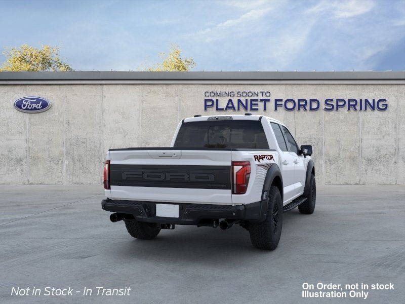 2026 Ford F-150 Raptor Ruby Red Metallic Tinted Clearcoat at Planet Ford