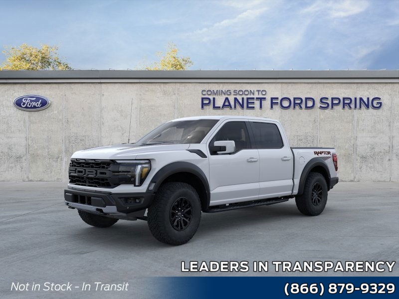 2025 Ford F-150 Raptor Space White Metallic at Planet Ford