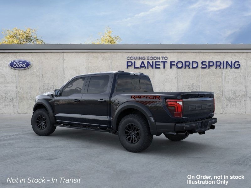 2025 Ford F-150 Raptor Agate Black Metallic at Planet Ford