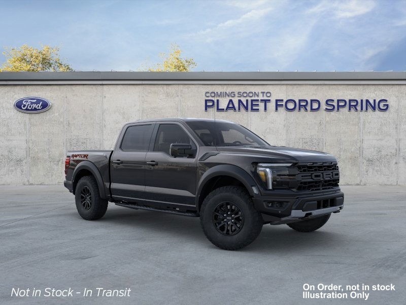 2025 Ford F-150 Raptor Agate Black Metallic at Planet Ford