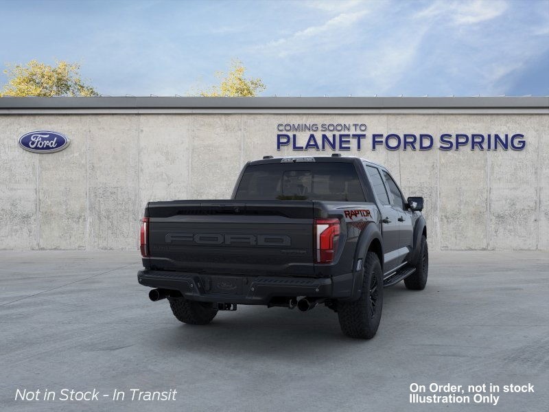 2025 Ford F-150 Raptor Agate Black Metallic at Planet Ford