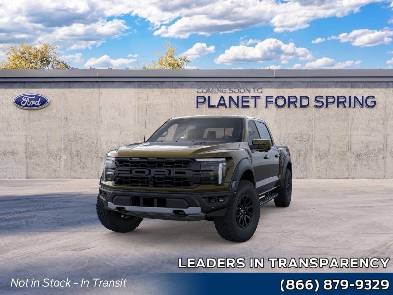 2027 Ford F-150 Raptor Shelter Green at Planet Ford